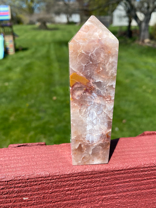 Pink Agate Towers
